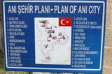 Plán města Ani.