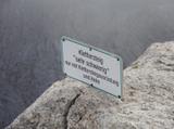 Konec ferraty na Grosser Priel. Pry slusna zabiracka.