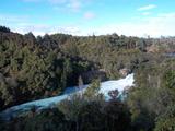 Vyvýšený pohled na Huka Falls