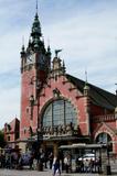 Vítejte v Gdaňsku! Konečně. Na fotce vidíme hlavní nádraží.