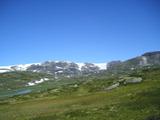 Výhled na Hardangerjokulen.